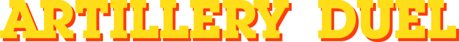 Artillery Duel logo for Commodore 64